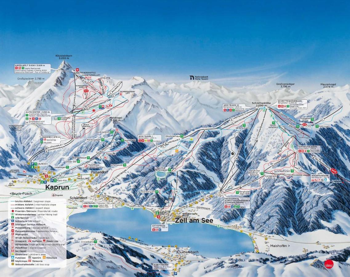 Alpinresort Kaprun 11 Extérieur photo